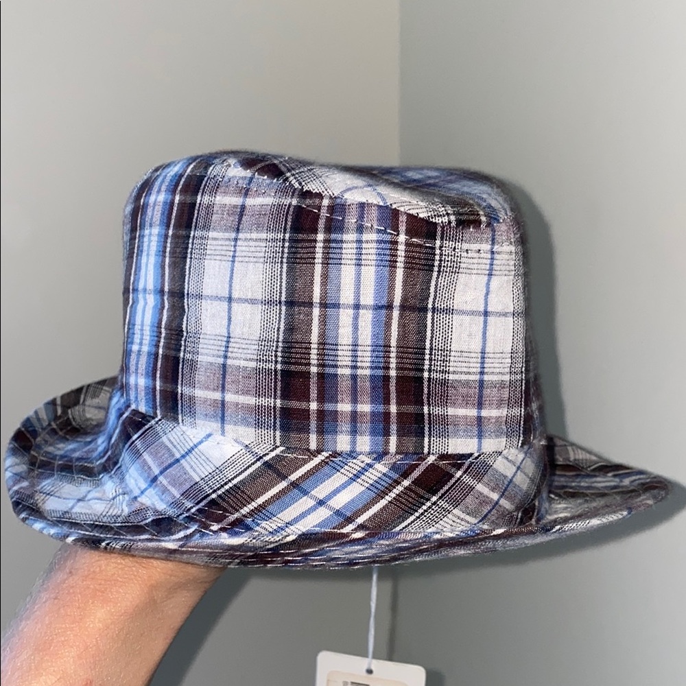 The Blueberry Hill Plaid Fedora